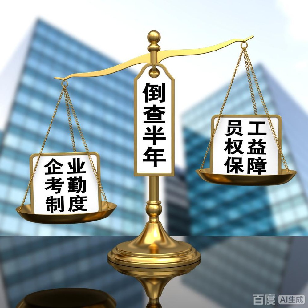 企业倒查半年考勤辞退员工合理吗？